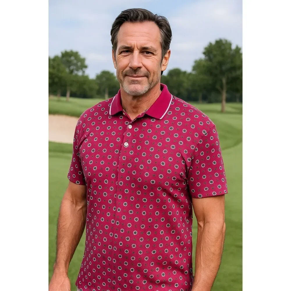 CHIP BECK COLLECTIOn Men’s Golf Polo Shirt Vintage Size Medium